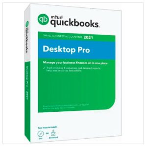 QuickBooks Pro 2021 - Non Subscription 1 User